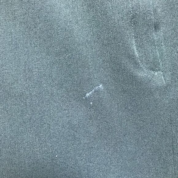 Vintage Maggie McNaughton Woman's Midi Green Skirt Side Pockets Long Slit 18W - Picture 7 of 16